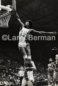 photos of DrJ wiith the New York Nets ABA team by Larry Berman