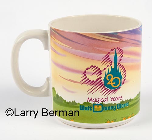 Disney World 20th Anniversary Mug