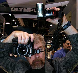 The Olympus E-20N and FL-40 Flash