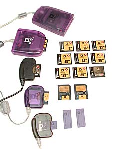 Lexar's line of memory and card readers