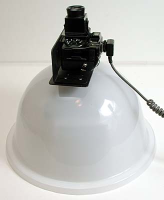 The Cloud Dome shown with a CoolPix 5000