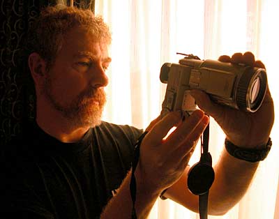 Chris with the Sony DSC-F707