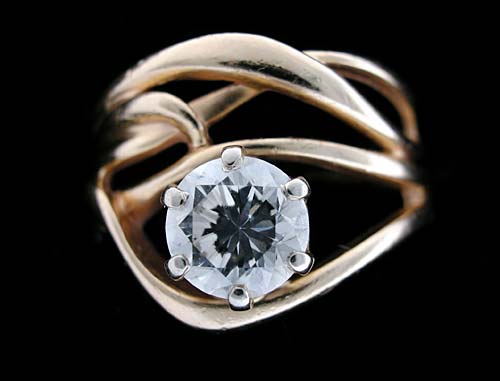 Diamond Ring photographed with the CoolPix 5000 and The Cloud Dome