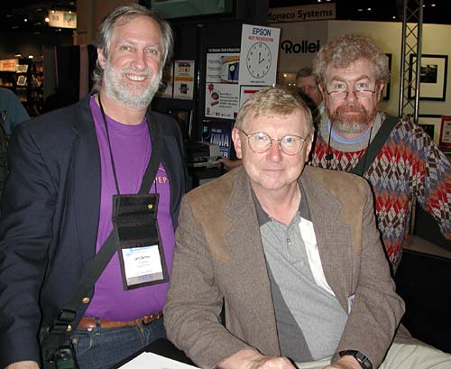 Larry Berman with George Lepp and Chris Maher
