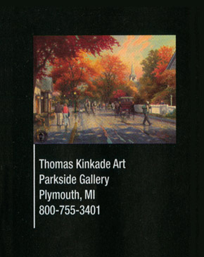 thomas kinkade as in the 2006 ann arbor art fair program