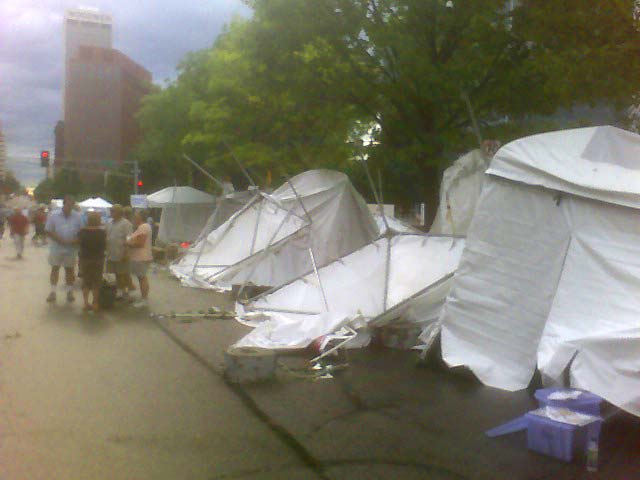 Omaha Summer Arts Festival Storms - photo by Don Ament
