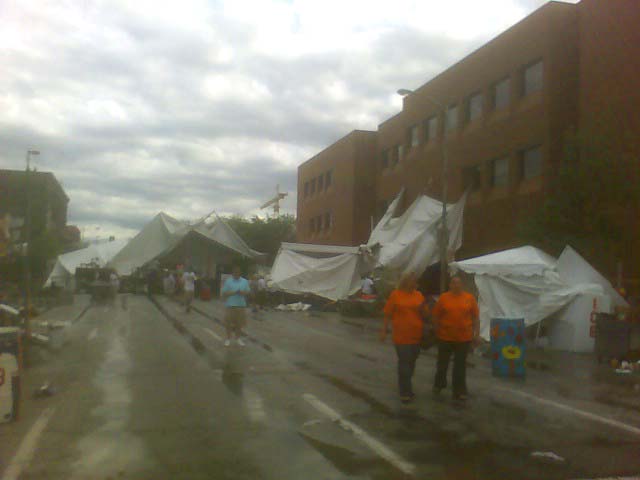 Omaha Summer Arts Festival Storms - photo by Don Ament